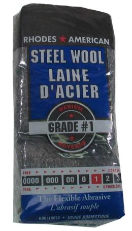 Steel Wool, #1 Medium, 12/pkg