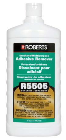 Flooring Adhesive Remover, Roberts #5505, 709.9 ml (urethane, PVA, VCT, epoxy)