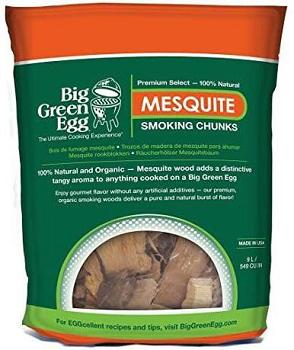 Smoking Chunks, Mesquite, 9 liter bag, Big Green Egg