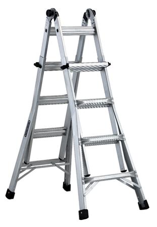 Multi-Position Ladder, 17 ft, Grade 1A (300 pounds) L-2098-17