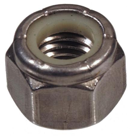 Lock Nut, #10-24, Stainless Steel