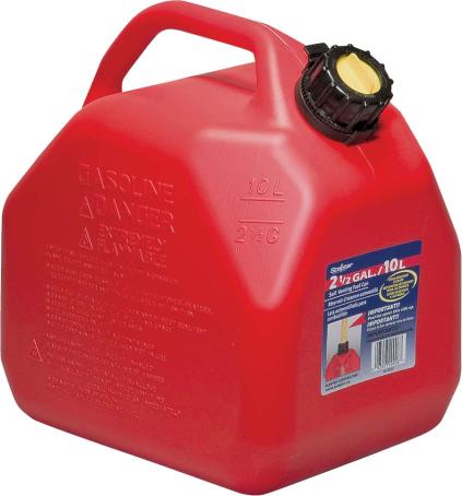 Jerry Can, Gasoline, 10 Liter (Red)