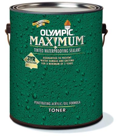 Olympic, Maximum, Waterproofing Sealant, Honey, 3.78L