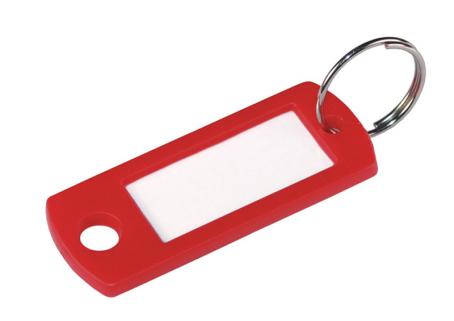 ID Tag For Key Flexible with Split Ring