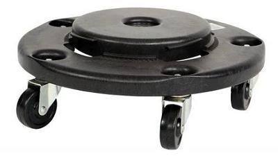 Garbage Can Trolley, w/5 Casters, 250 lb Capacity (fits 9620)