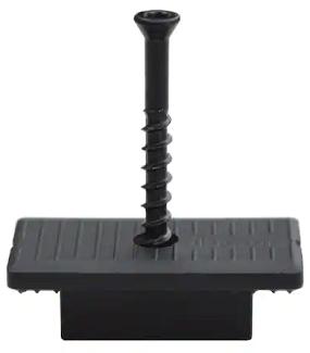 Hidden Decking Fastener, UNIVERSAL CLIP, HDPE Plastic, 900/pkg (approx 500 sq ft)