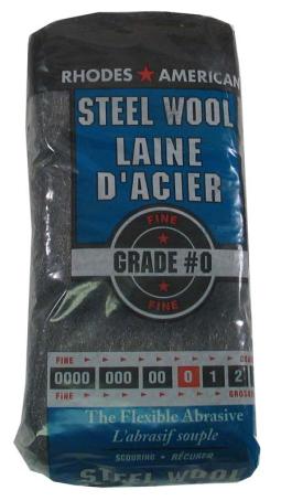 Steel Wool, #0 Fine, 12/pkg