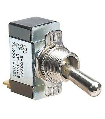 Switch, SPST Toggle, Canopy Mount, 120volt, 20A