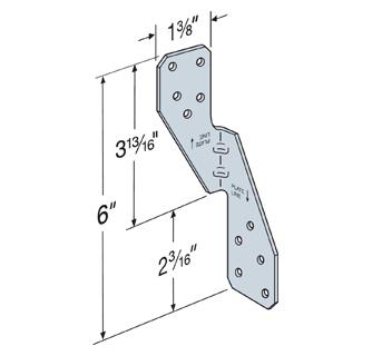 Hurricane Tie, Galvanized