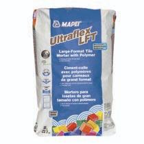 Thinset Mortar, Polymer-Modified, Mapei ULTRAFLEX LFT, GREY, 50 lb 