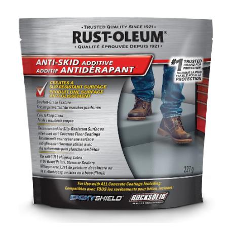 Anti-Skid Additive, Rust-Oleum EpoxyShield, White, 227 gram