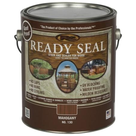 Ready Seal, Exterior Wood Stain & Sealer, Mahogany, 3.78L