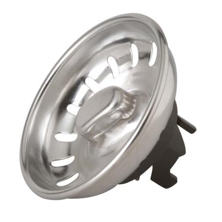 Strainer Basket, for Kitchen Sink, Clawfoot Style, Stainless Steel, Moen