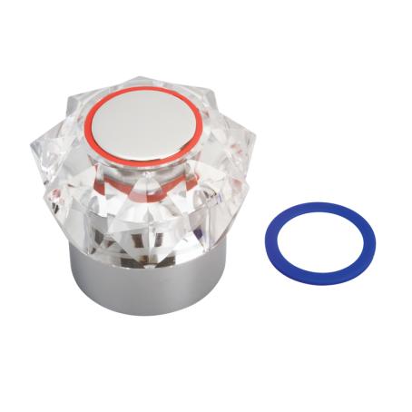 Faucet Handle, Emco Sapphire, Large Acrylic, MOEN