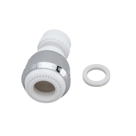 Faucet Aerator, Swivel ,WHITE/CHROME, Moen M3508 (1917327)