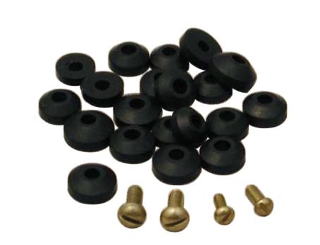 Faucet Washer, Bevelled, Assorted, 6/pkg, Moen