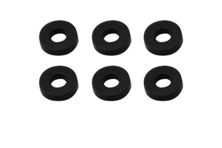 Faucet Washer, Flat, 1/4S (00), 6/pkg, Moen
