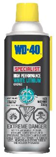 Lubricant, WD40 White Lithium Grease, 283 gr Spray