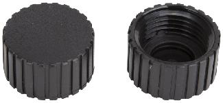 Hose End Cap, Plastic, 2/pkg, Landscaper Select