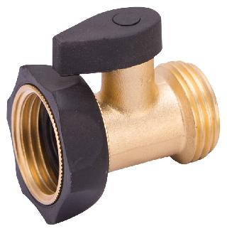 Hose Shut-Off, Brass, Landscaper Select