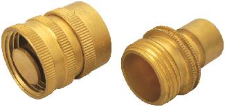 Hose Quick-Connect Coupling, Female, Brass, Landscaper Select