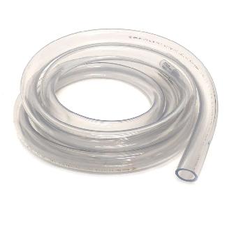 Flexible Tubing, Clear Vinyl, 3/8