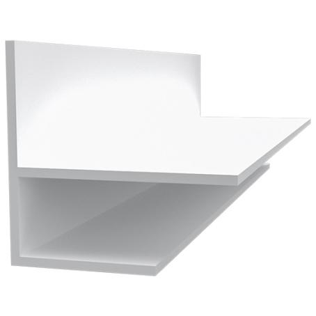 Trusscore, PVC Trim, WALL & CEILING, F-Trim, 10', WHITE