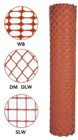 Safety Barrier Fence, 4 ft x 50 ft roll, Orange