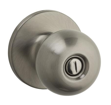 Privacy Knob Set, REGINA, SATIN NICKEL, Weiser Builder Pack