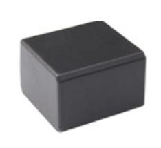 Fortress Rail, Flat Accent Top Rail End Splice, Black Sand