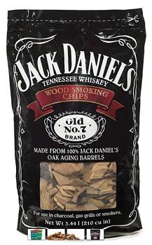 Smoking Chips, Oak, Jack Daniels, 2.9 liter bag, Big Green Egg