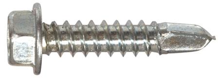 Tek Screws, Hex Head, #12 x 3/4