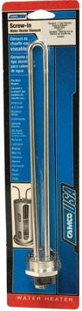 Water Heater Element, 240 volt, 3000 Watt, Screw-In Mount, Camco