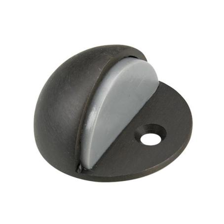 Door Stop, Floor Mount, Domed Low Profile, BLACK, Richelieu (Special Order)