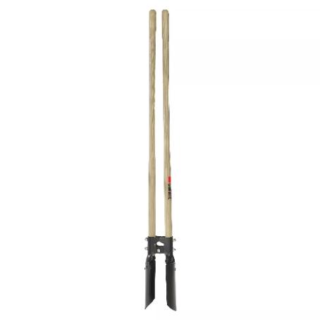 Post Hole Digger, Wooden Handles, Garant