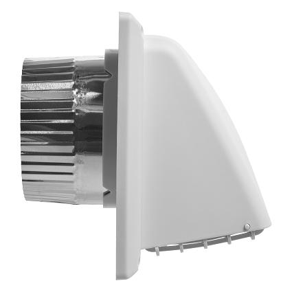 Dryer Vent Hood, with Guard, Replacement, 4