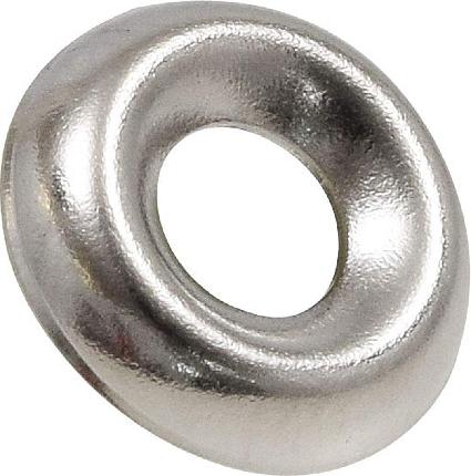 Finish Washer, #10, Nickel Plated,14/pkg