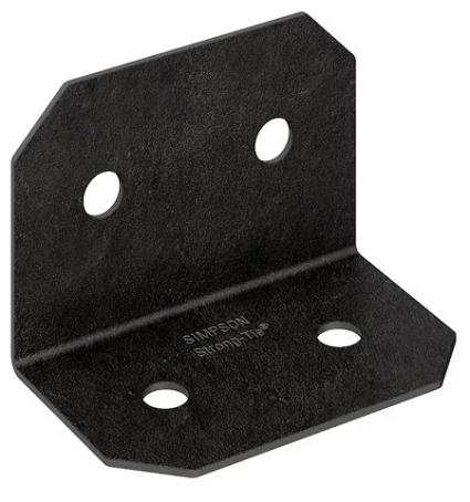 Angle Brace, Ornamental, for 6x lumber, BLACK, Outdoor Accents AVANT