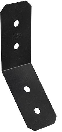 Knee Brace, Ornamental, 45 degree, for 4x lumber, BLACK, Outdoor Accents AVANT