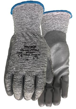 Work Gloves, Abrasion & Cut Resistant, Large, Watson