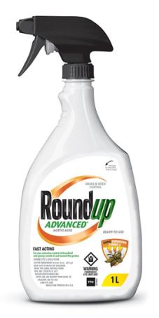 Herbicide, Grass/Weed Killer, 1 liter RTU spray, Roundup
