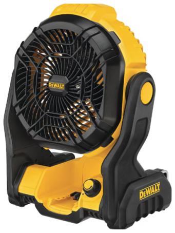 Fan, Cordless 20 Volt MAX, max 650 cfm, Dewalt (battery not included)