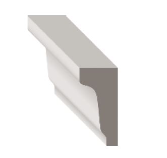 Shingle Mould, Finger-Joint Primed, 9/16