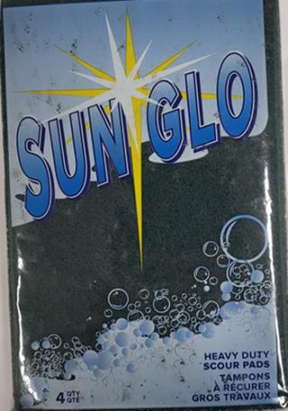 Scouring Pad, Heavy-Duty, 4