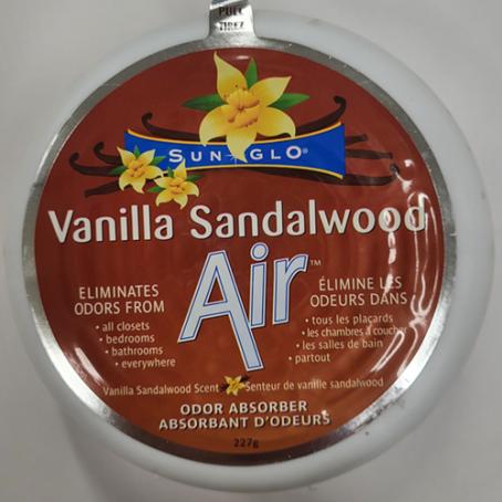Odour Absorber, Solid, VANILLA SANDALWOOD, Sun-Glo