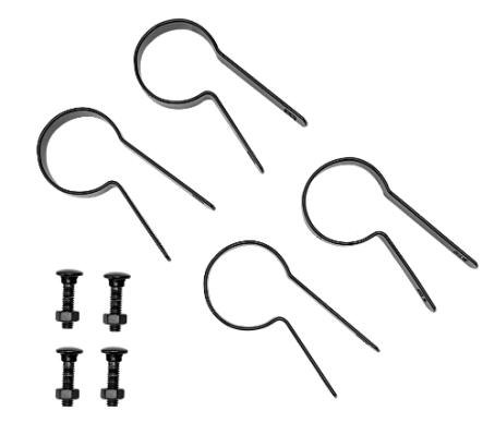 Offset Bands, BLACK, 1-7/8