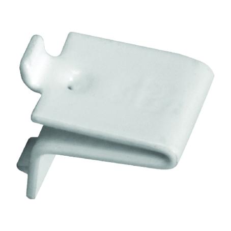 Pilaster Clip, WHITE, 12/pkg, Richelieu