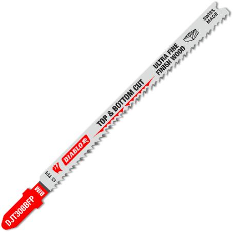 Jig Saw Blade, T-Shank, 13 TPI x 4-5/8