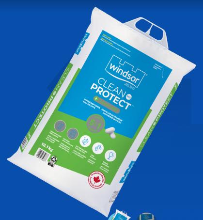 Water Softener Salt, Windsor Clean & Protect + Clean Care, Pellets, 18.1 kg