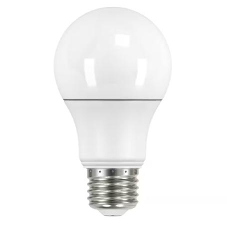 Light Bulb, LED, Standard A19, 9 Watt, Daylight, Non-Dimmable, 4/pkg, Electrimart